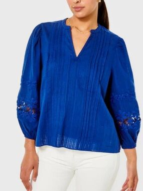 Cartolina Simone Top in Ocean Cavern with Matching Cami Size XS NWT